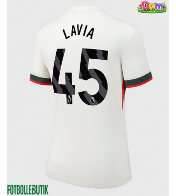 Chelsea Romeo Lavia #45 Bortatröja Kvinnor 2025-26 Kortärmad